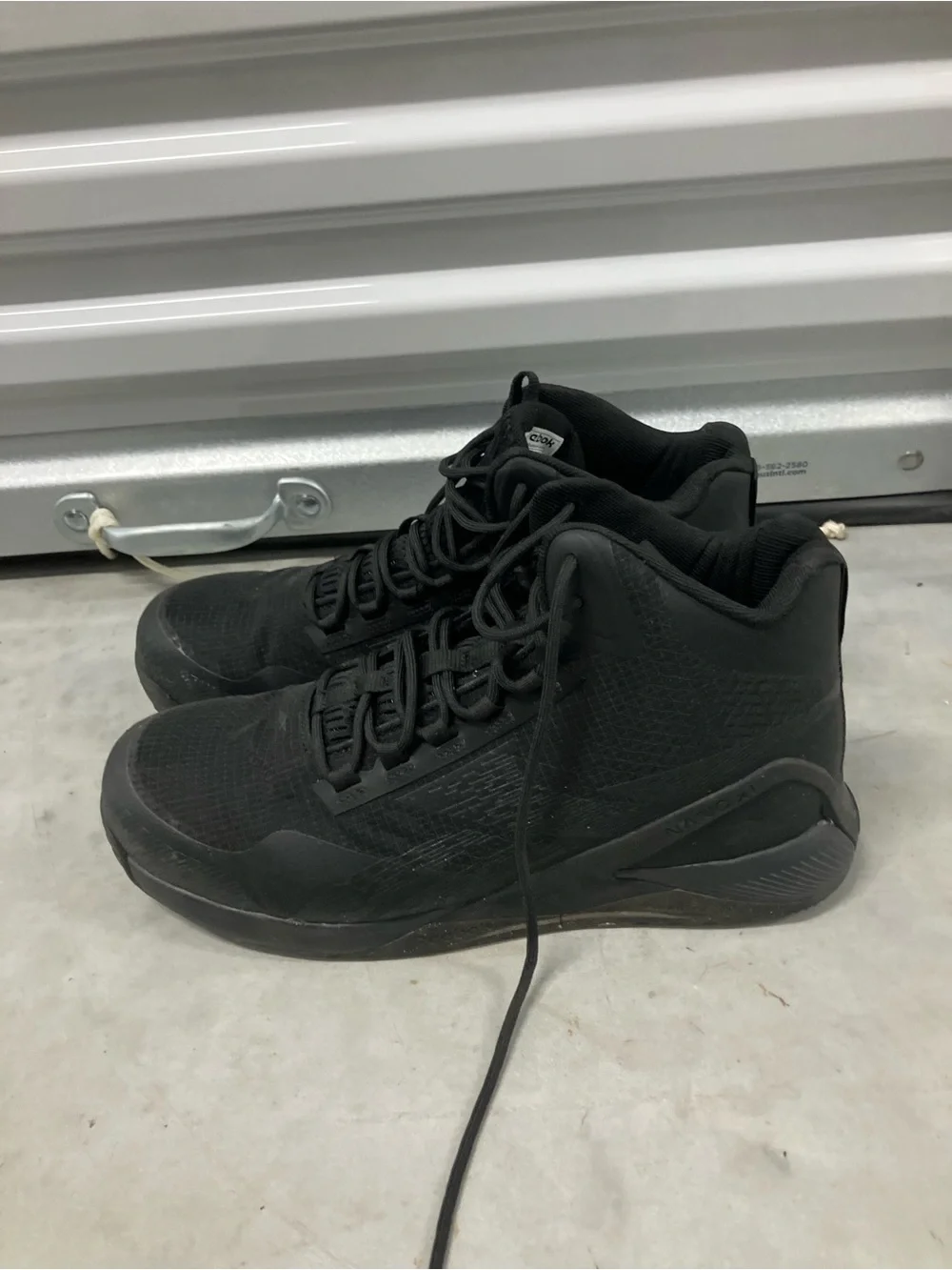 Reebok Nano X1 Adventure Men’s Work Boots Size 11.5 Black Mid Cut RB3484